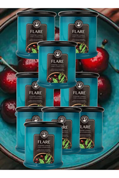 The Beauty Secrets 9 Pieces Flare Scented Candle 500grams