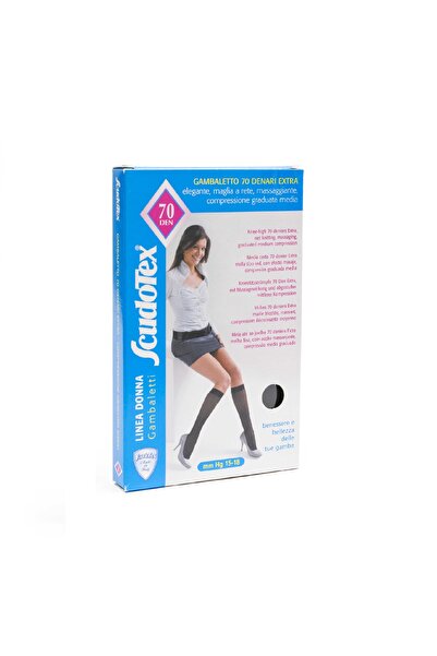 SCUDOTEX Ciorapi compresivi 478, 70 Den, negru, nr.5