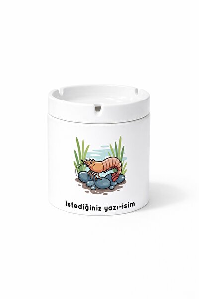 Kirbi Reklam Animal Freshwater Shrimp Double-Sided Printed Porcelain Magic Mug