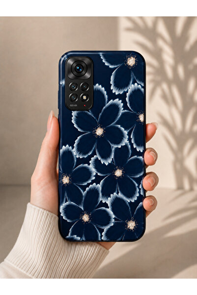 OVADA Redmi Note 11 Pro 4G Uyumlu Çiçek Desenli Telefon Kılıfı
