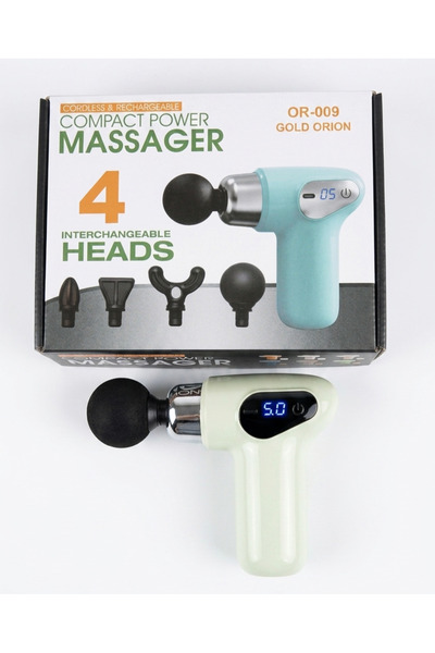 Gold Orion 4 başlıklı 5 kademe hız Dokunmatik Süper Masaj makinesi