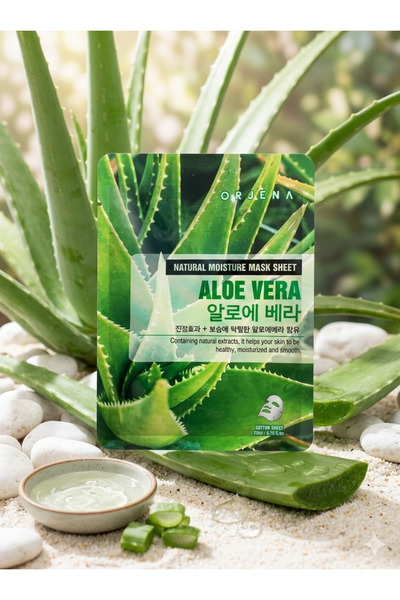 Orjena NATURAL MOISTURE ALOE VERA MASK SHEET