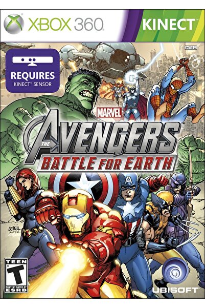 MICROSOFT Joc Marvel Avengers Battle For Earth (Kinect) Xbox 360, Second-Hand