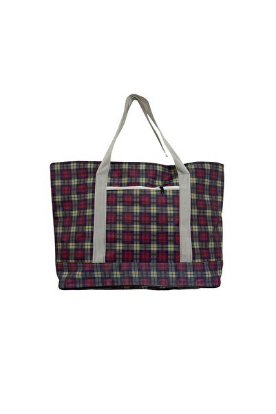 madbag Large Size, Patterned Woven Polyester, Nano Fabric, Sand and Water Rep...