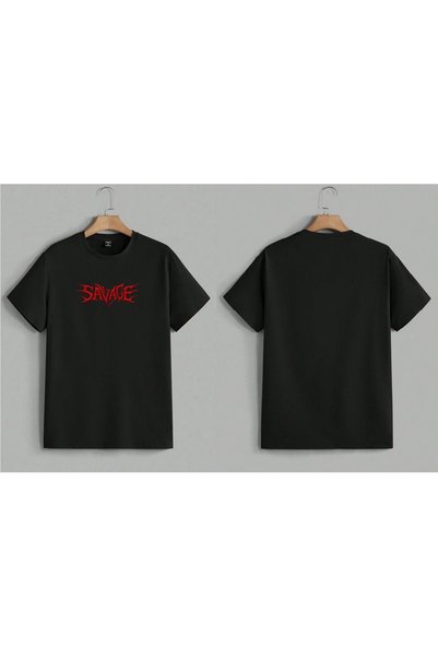 EFEVRA Savage Printed Oversized T-Shirt