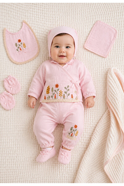 bonexi Pink 0/3 Months Set of 10