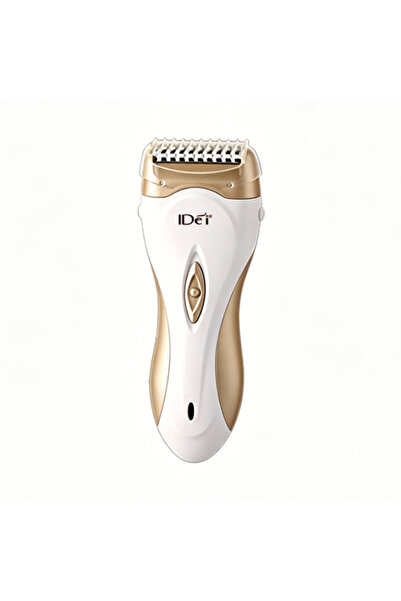 idei Epilator Electric Reîncărcabil pentru Femei, Alb și Auriu, 2 Viteze, IPX...