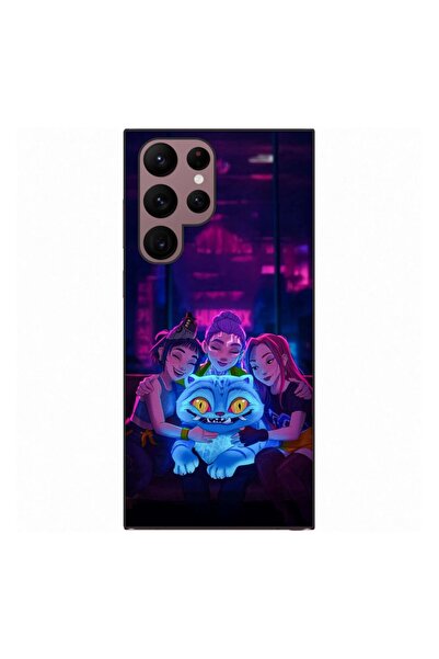 OEM Husa compatibila cu Samsung Galaxy S22 Ultra Silicon Gel Tpu Model KPop D...