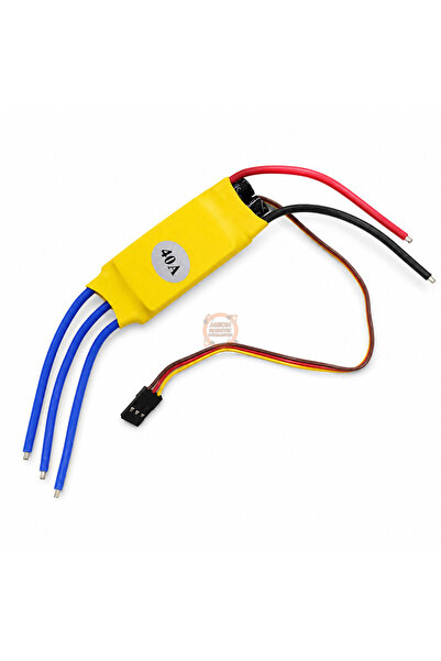 Meon Robotik Otomasyon 40A ESC Fırçasız Motor Sürücü 2-3S LiPo Drone ve RC Uç...