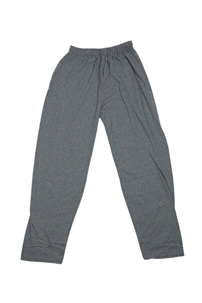 Serena Pantaloni lungi de pijama bărbătești cu elastic în talie, culoare gri ...