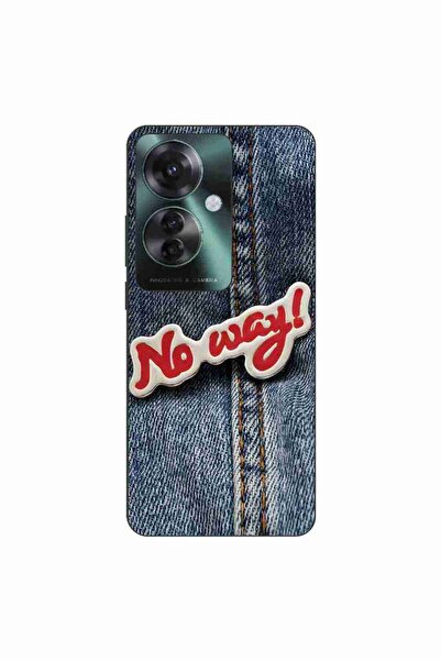 OEM Husa compatibila cu Oppo Reno11 F 5G Silicon Gel Tpu Model No Way Jeans