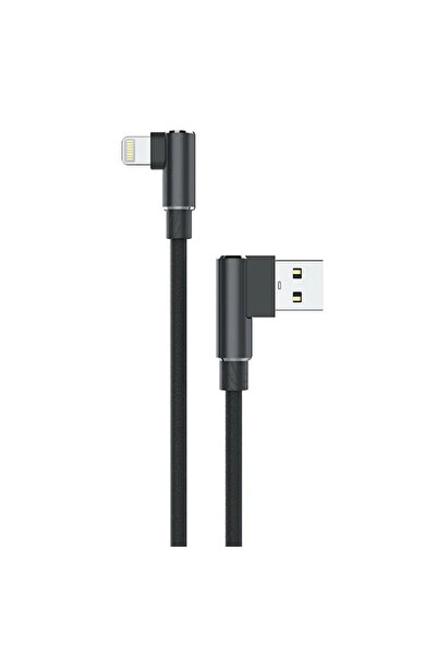 OSKA GLOBAL كابل USB إلى Lightning 3M 2.4A - أسود