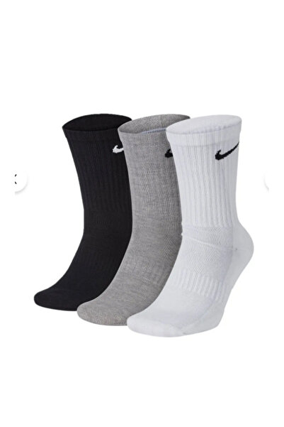 Nike U Nk Svakodnevne čarape Cush Crew 3pr unisex mešovitih boja - Sx7664-964