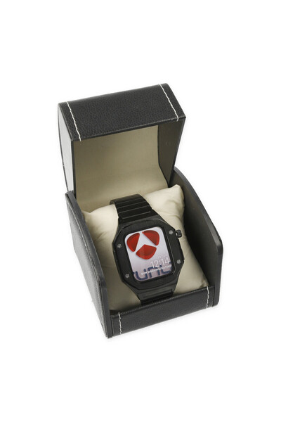 northcity n 44mm Kr409 Metal Cord Black - Stylish and Sporty Looking Wristwatch