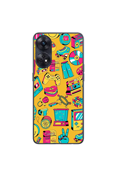 OEM Husa compatibila cu Oppo Reno 8T 4G Silicon Gel Tpu Model Pop Art Vintage