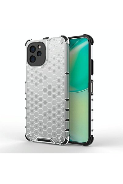 sscase Honeycomb Σκληρή Θήκη White (Huawei Nova Y61)