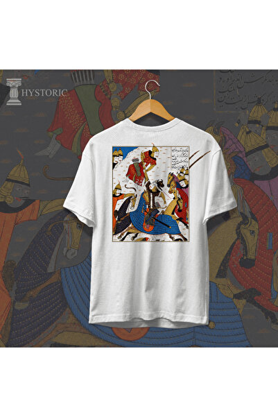 Hystoric Wear Şehname Back Printed Oversize T-Shirt
