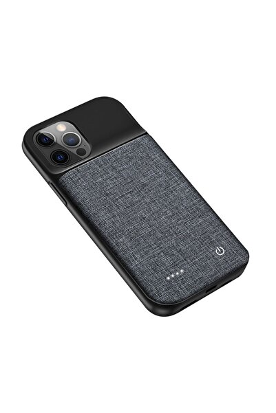 sscase Battery Case 6800mAh Black/Grey (Apple iPhone 12 Pro Max)