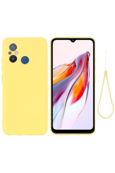 sscase Solid Color Θήκη Σιλικόνης Yellow (Xiaomi Redmi 12C)