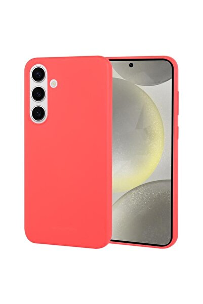 sscase GOOSPERY Soft Feeling Θήκη Σιλικόνης Red (Samsung Galaxy S24 Plus 5G)