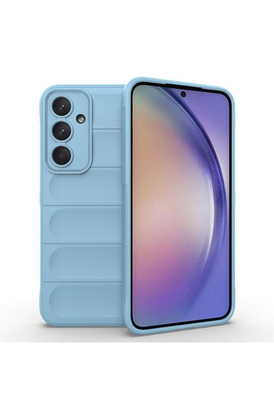 sscase Magic Shield Θήκη Σιλικόνης Baby Blue (Samsung Galaxy A35 5G)