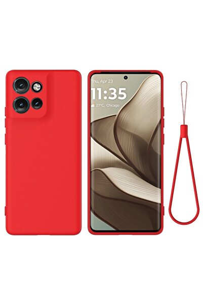 sscase Solid Color Θήκη Σιλικόνης Red (Motorola Edge 50 Neo/Edge 60 Neo)