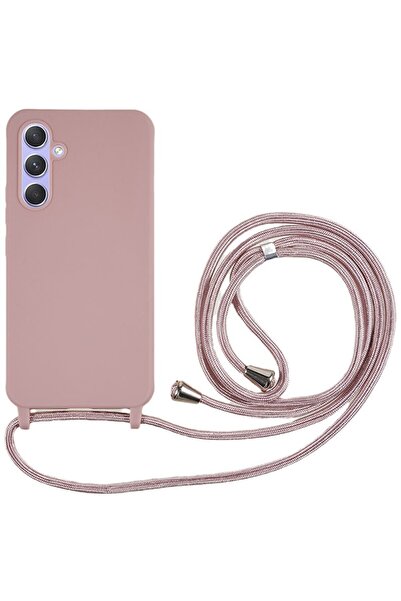 sscase Candy Colors Θήκη Σιλικόνης με Λουράκι Deep Pink (Samsung Galaxy A25 5G)