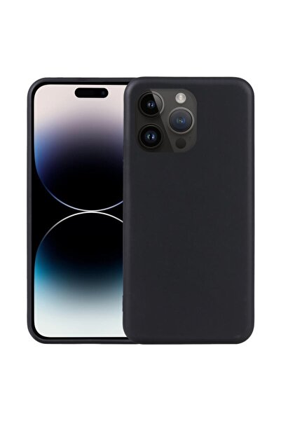 sscase Soft Matte Θήκη Σιλικόνης Black (Apple iPhone 15 Pro)