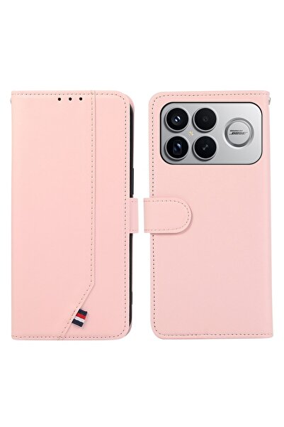 sscase Back Flip Θήκη Πορτοφόλι Pink (Xiaomi Poco F8 Ultra 5G)