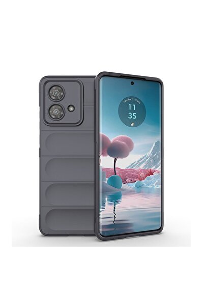 sscase Magic Shield Θήκη Σιλικόνης Dark Grey (Motorola Edge 40 Neo)