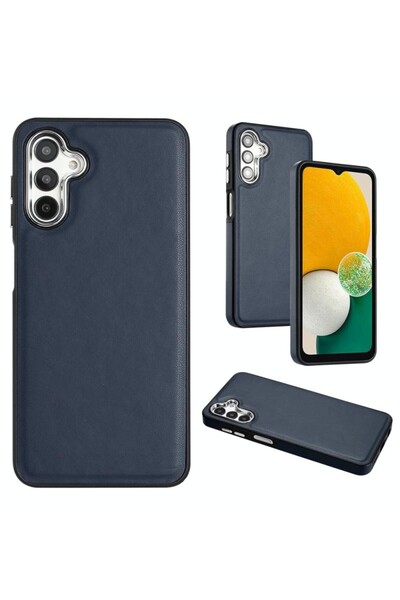 sscase Leather Texture Θήκη Σιλικόνης Blue (Samsung Galaxy A04s)