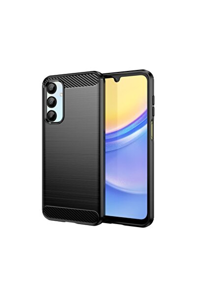 sscase Brushed Carbon Θήκη Σιλικόνης Black (Samsung Galaxy A16 4G / 5G)