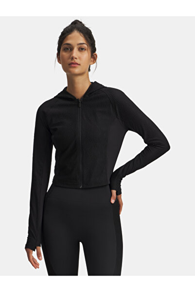 Under Armour Jachetă tricotată de damă UA Halo Jacquard - Negru