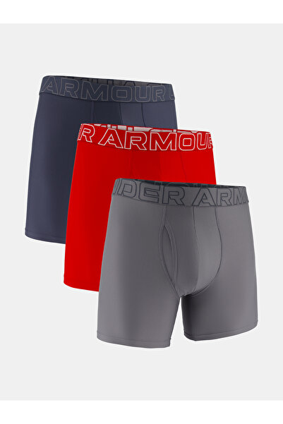 Under Armour Pánské boxerky Ua Performance Tech - Solid 6in - 3pk