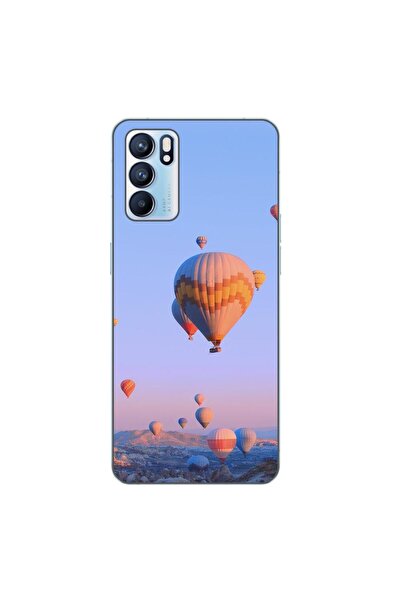 OEM Case compatible with Oppo Reno6 5G Silicone Gel Tpu Air Balloon Pattern