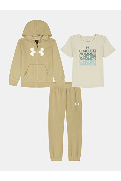 Under Armour Set pentru băieți UA RIVAL 3 piese cu hanorac