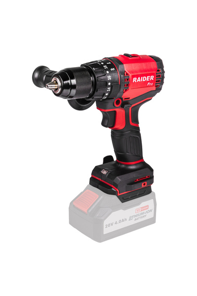Raider Pro R20 Bormasina cu percutie brushless 13mm60Nm Solo RDP-YBID20