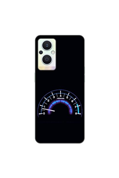 OEM Калъф, съвместим с Oppo Reno7 Lite, силиконов гел TPU, с шарка  "тахометър "