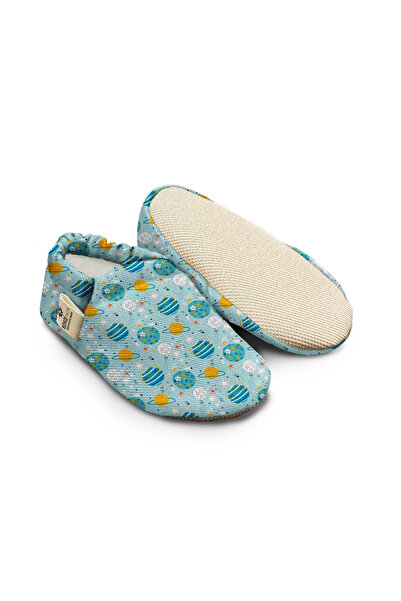 Kokopatik Colorful Planets Pattern Booties - Organic Cotton Baby Booties, Non...