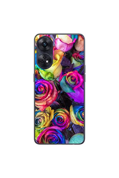 OEM Husa compatibila cu Oppo Reno8 T 4G Silicon Gel Tpu Model Trandafiri Colo...