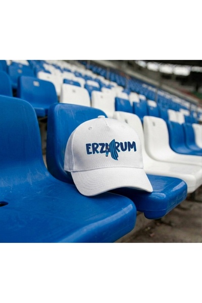 SARI Erzurum Flag Holding Man Printed Hat