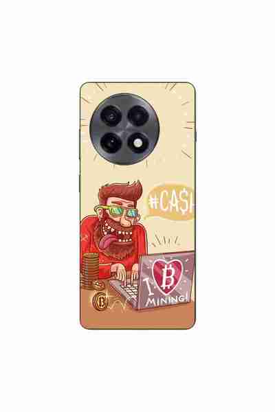 OEM Husa compatibila cu OnePlus 13R Silicon Gel Tpu Model BTC Mining