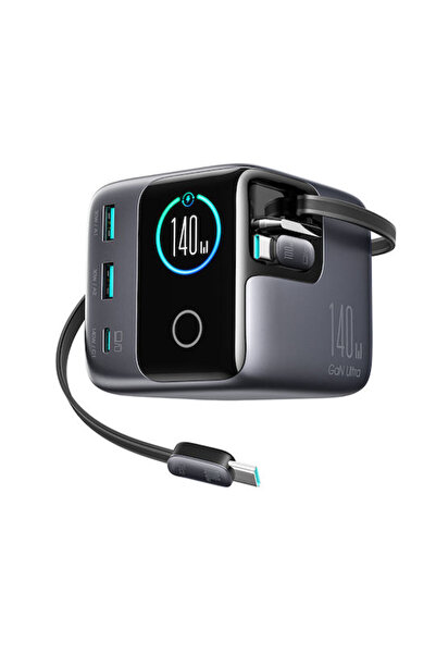 Joyroom Βάση Φόρτισης GaN με 2 Θύρες USB-A και 1 Θύρα USB-C και Καλώδιο USB-C...