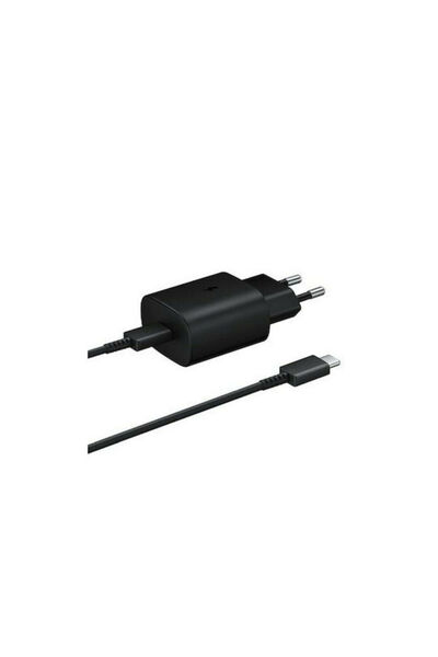 Samsung Φορτιστής USB-C 25W Power Delivery Μαύρο (EP-TA800E+EP-DG980BBE Συσκε...