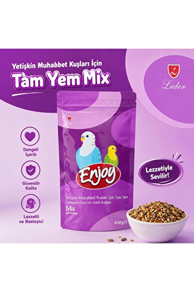 Enjoy MİX MUHABBET KUŞU YEMİ 400 GR