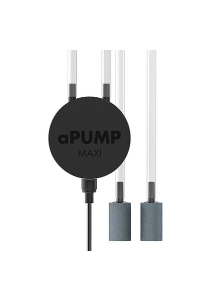 AquaLighter Pompă de aer aPUMP MAXI, silențioasă și compactă, pentru acvarii ...