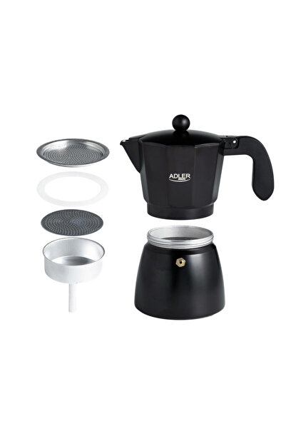 adler Espressor pentru aragaz Espressor AD 4421, 320ml, Negru (AD 4421)