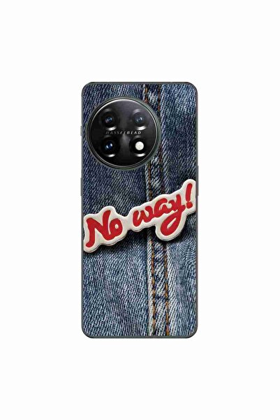 OEM Husa compatibila cu OnePlus 11 Silicon Gel Tpu Model No Way Jeans