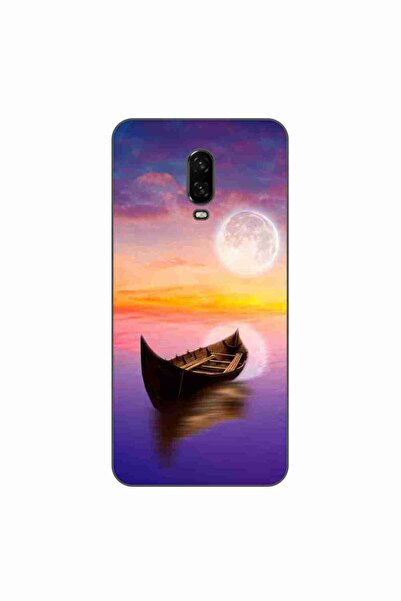 OEM Θήκη συμβατή με OnePlus 6T από σιλικόνη gel TPU, μοντέλο Moonlit Serenity