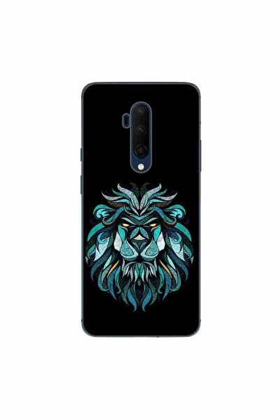 OEM Husa compatibila cu OnePlus 7T Pro Silicon Gel Tpu Model Abstract Lion
